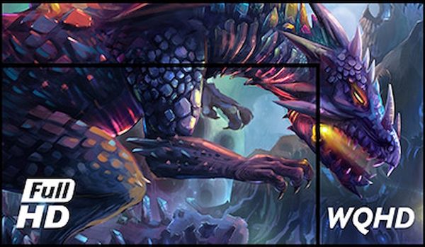 Le moniteur PC iiyama G-Master GB2770QSU-B6 Red Eagle offre une définition WQHD.