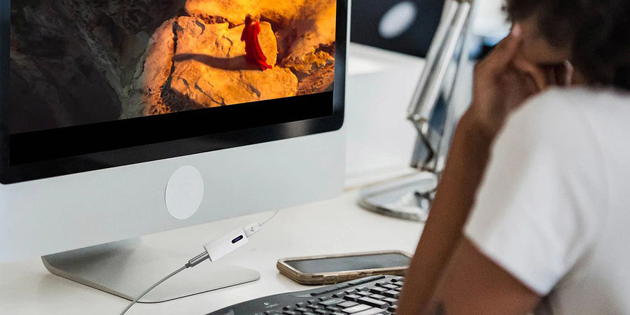 Ikko Zerda ITM02 avec un iMac