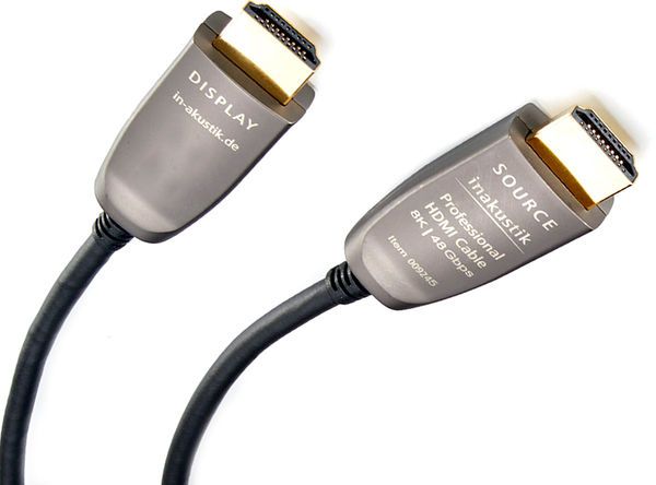 Inakustik Cable HDMI 2.1 Fibre Optique 8K Cable HDMI sur fibre