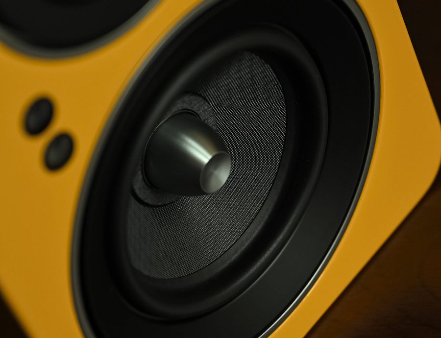 Vue de d&eacute;tail ogive aluminium Jamo C705PA MK2