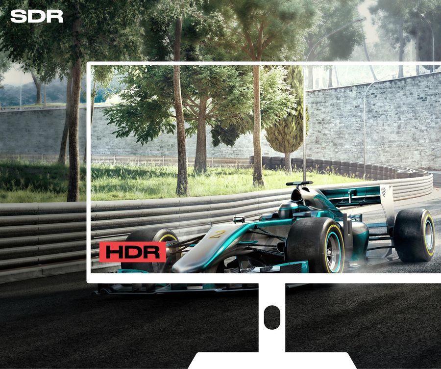 Les contenus HDR peuvent &ecirc;tre consult&eacute;s sur le moniteur PC Japannext JN-27IPS360WQHDR-HSP.