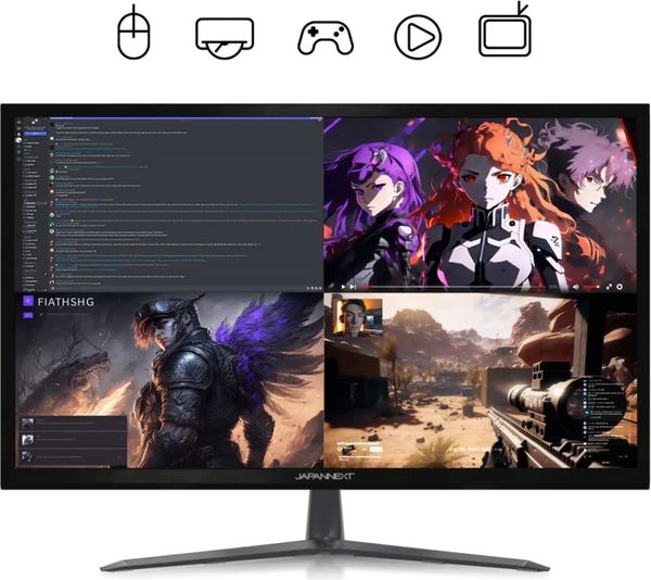 Le moniteur gamer Japannext JN-IPS27144WQHD prend en charge le PiP et le PbP.
