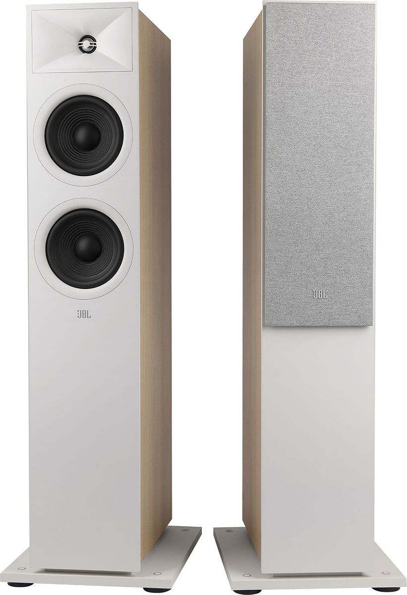 Enceintes colonne JBL 260F Bois clair