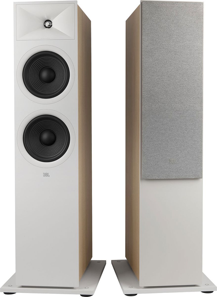 Enceintes colonne JBL 280F Bois clair