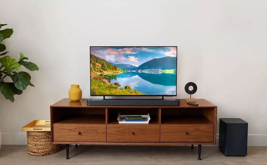 Barre de son JBL Bar 2.1 Deep Bass MK2 : mise en situation