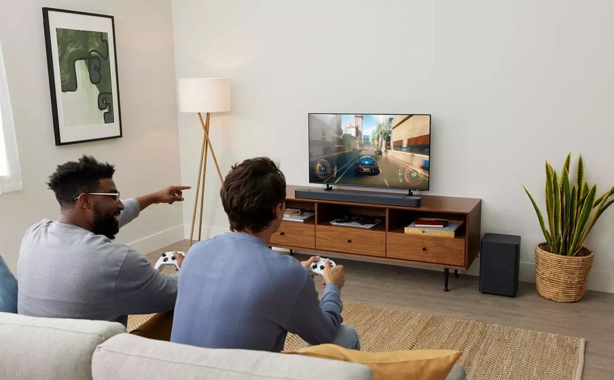 Barre de son avec caisson de basses