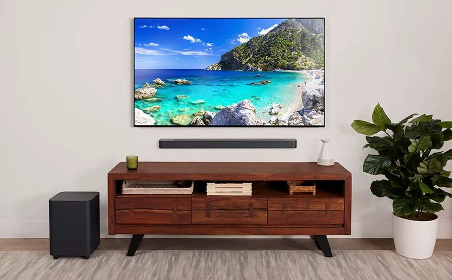 Barre de son JBL Bar 500 et caisson de basses