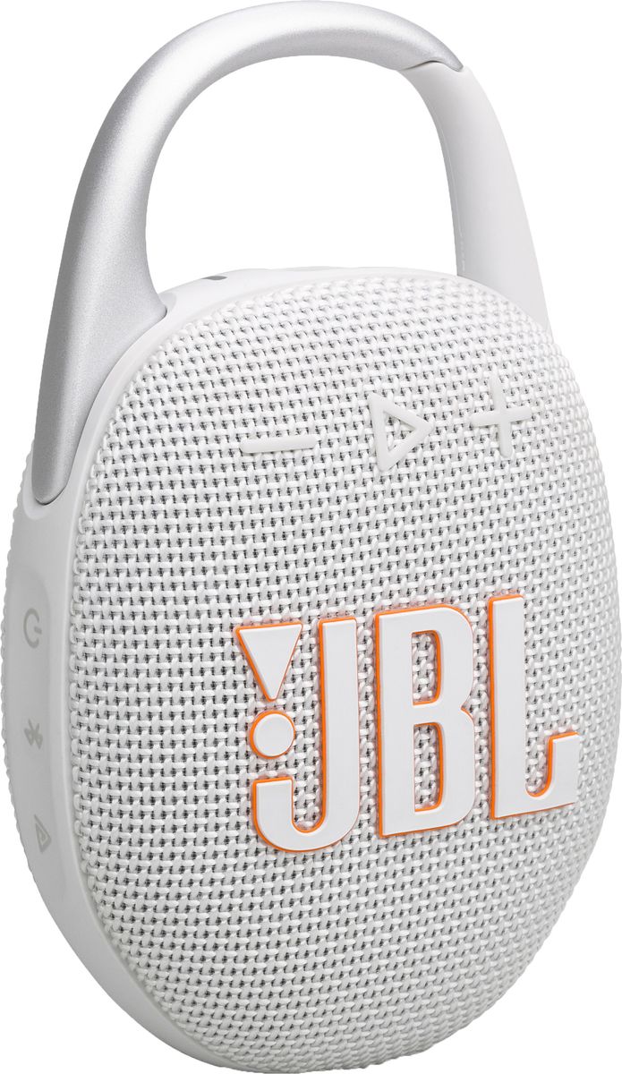 Enceintes Bluetooth portables JBL Clip 5 Blanc