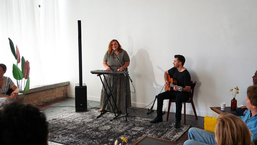 Mise en situation enceinte de sono JBL IRX One