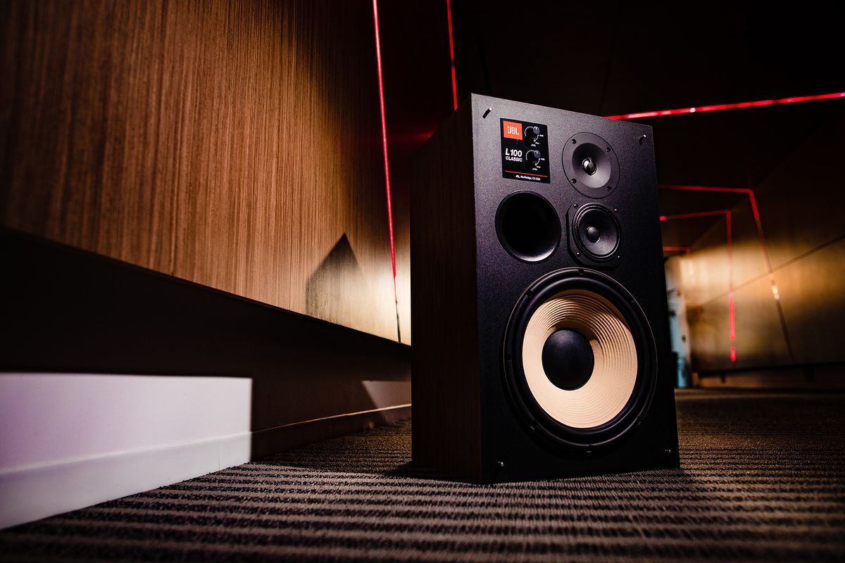 Enceinte vintage JBL L100MKII