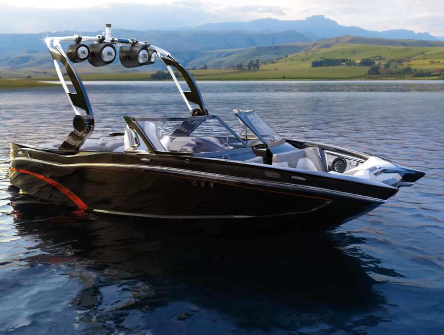 Haut-parleurs embarqu&eacute; JBL Marine Stage 8 : mise en situation bateau