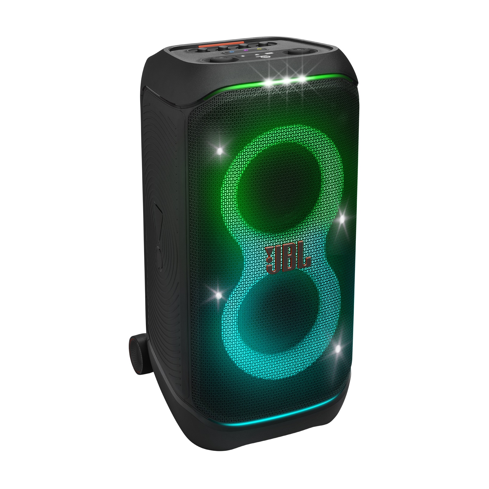 Housse De Transport Pour Enceinte JBL PartyBox 320 - Tissu Imperméable - Fenêtres D'accès - Double Poignée - Facile à Transporter - 7