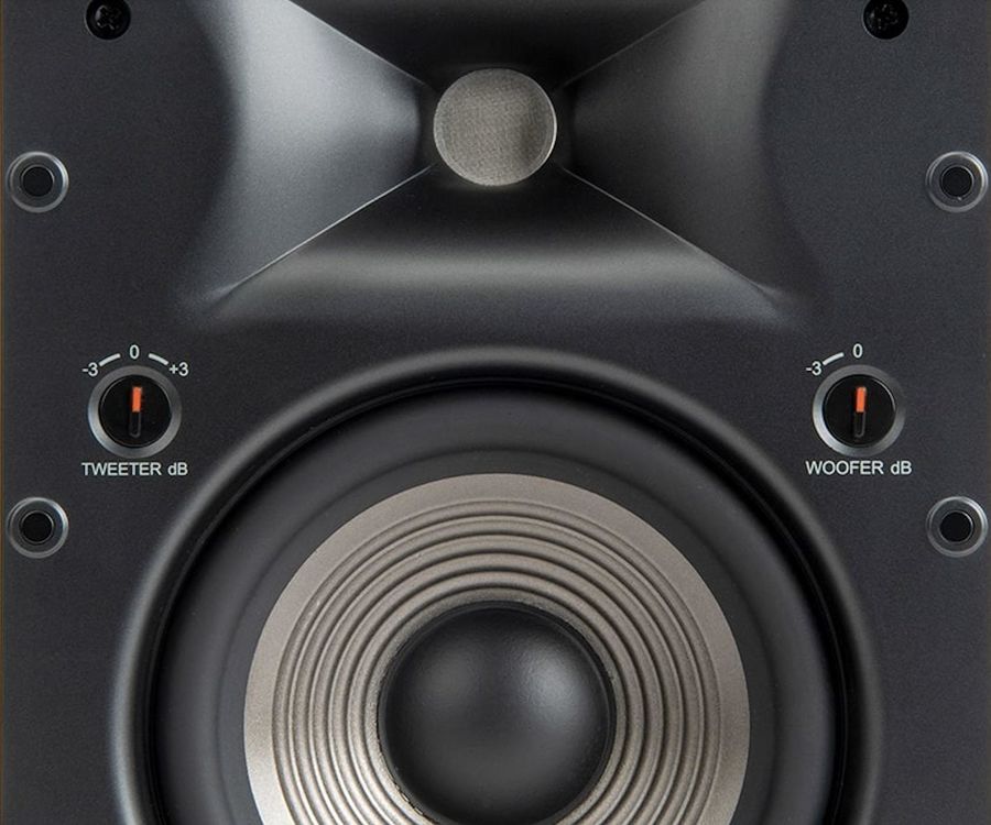 Enceinte encastrable murale JBL Studio 6 6IW vue de d&eacute;tail tweeter