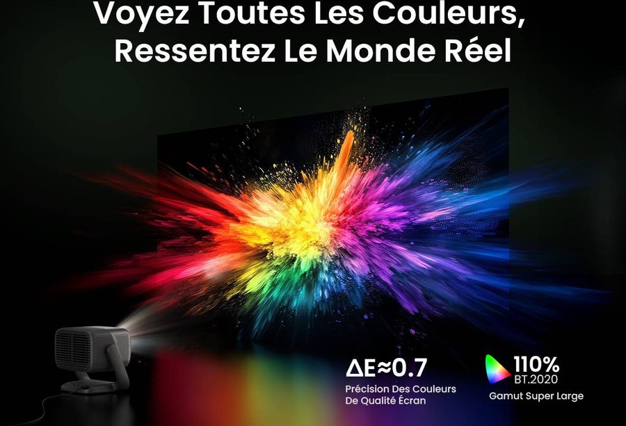 JMGO N3 Ultimate : richesse et pr&eacute;cision des couleurs