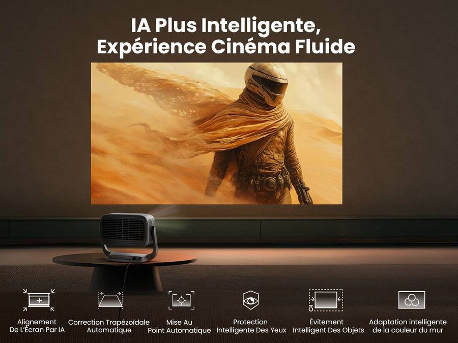 JMGO N3 Ultimate : ajustement automatique de l'image