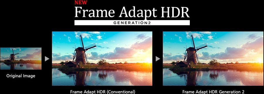 JVC DLA-NZ500 : Frame Adapt HDR Generation 2