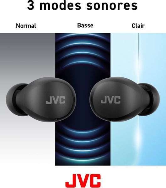 Écouteurs sans fil JVC HA-A6T : 3 modes sonores 