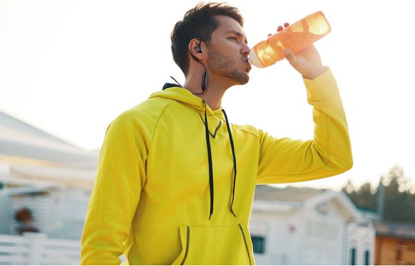 &Eacute;couteurs sport JVC HA-EC25W : mise en situation