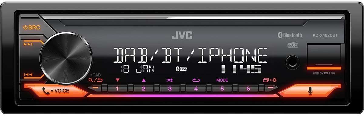 JVC KD-X482DBT - Autoradios sur Son-Vidéo.com
