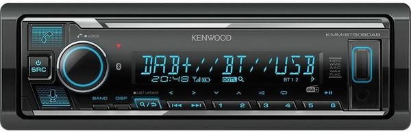 Kenwood KMR-M508DAB Autoradio port pour commande au volant, kit