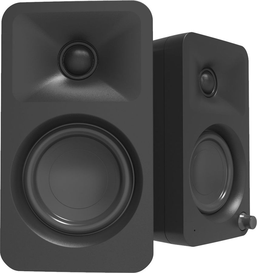 Vue de face avec haut-parleur et tweeter