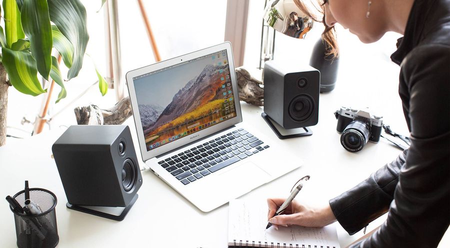 Mise en situation sur un bureau