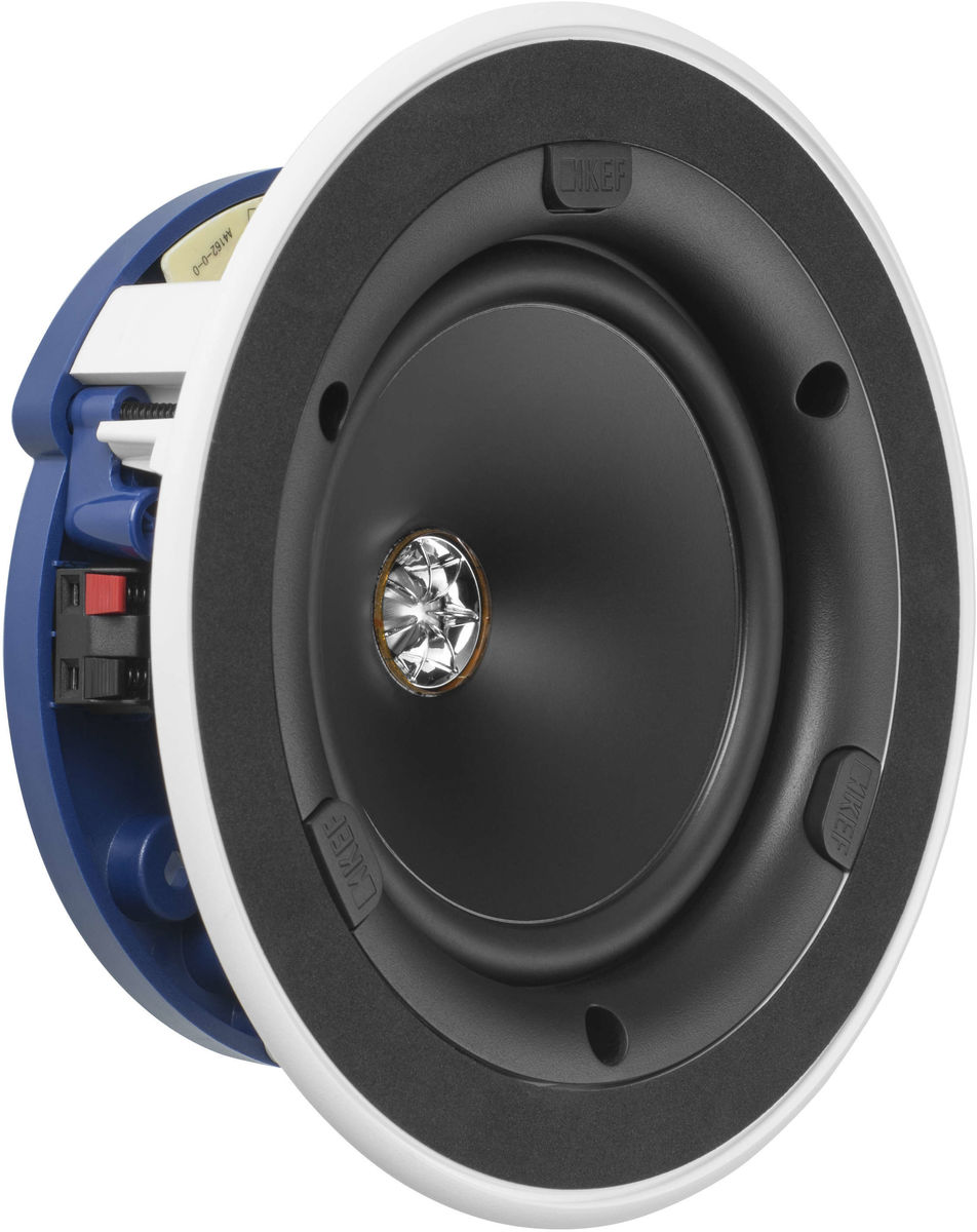Vue de détail enceinte encastrable KEF Ci130.2 CR Vue de détail enceinte encastrable KEF Ci130.2 CR