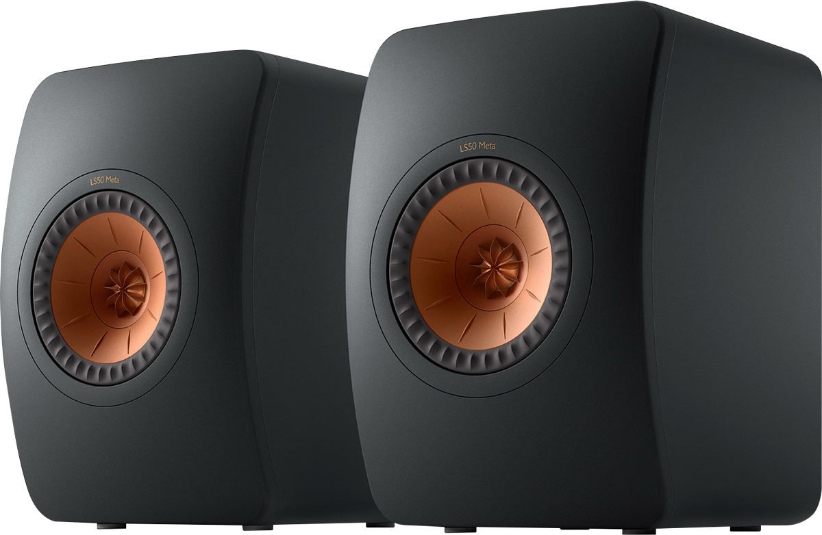 KEF LS50 META Carbon Black paire d'enceintes passives