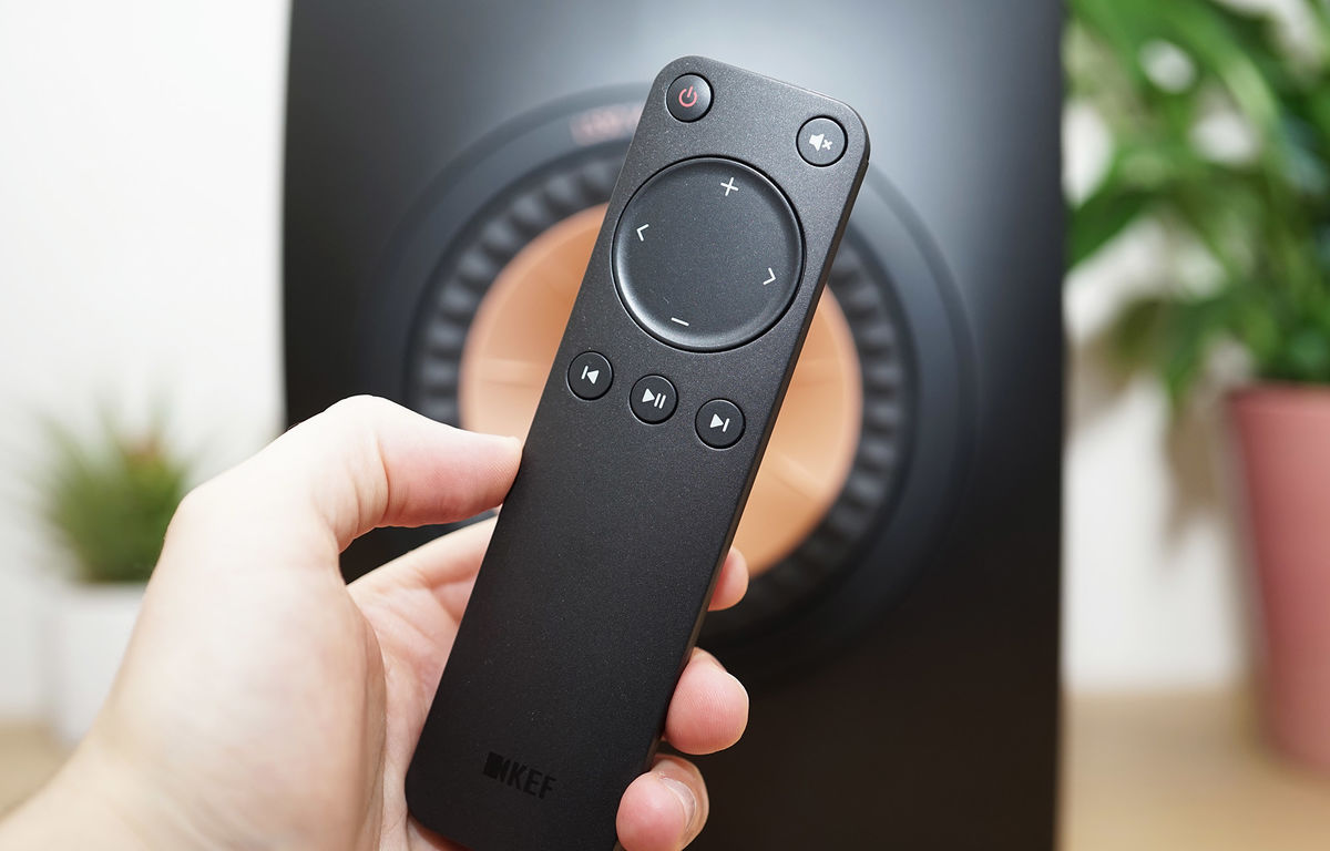 enceinte KEF LS50 Wireless 2 Télécommande de l'enceinte KEF LS50 Wireless 2