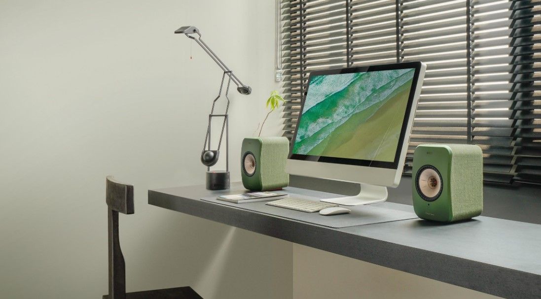 Enceinte bibliothèque active KEF LSX 2