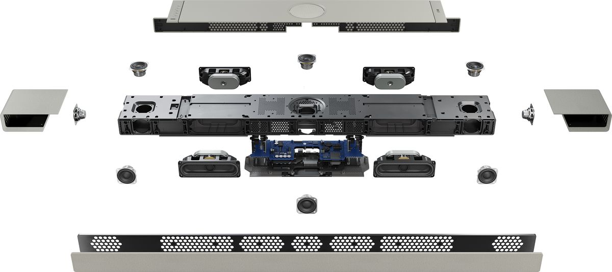 Haut-parleurs de la barre de son KEF XIO