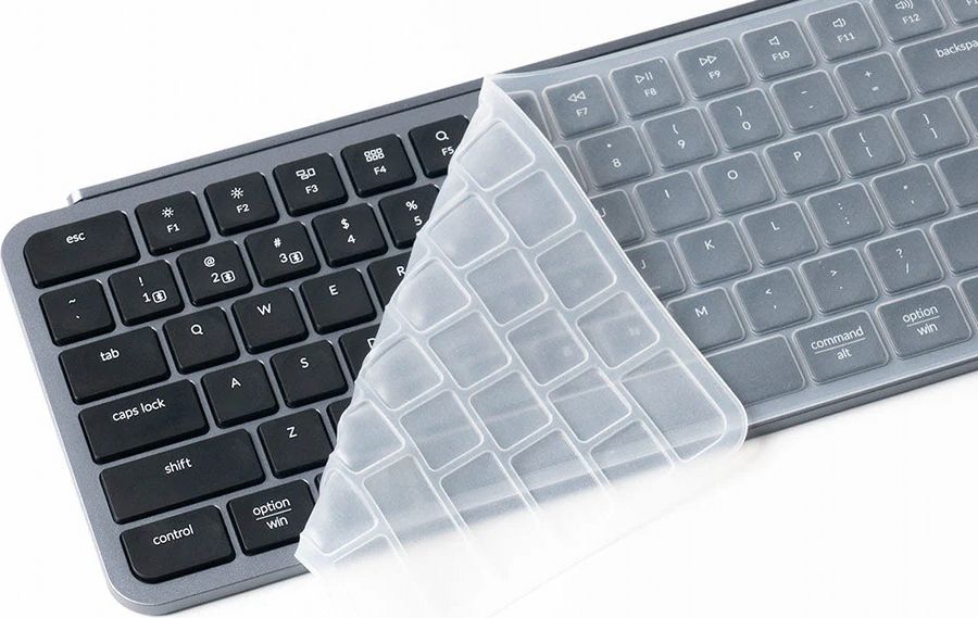 Housse en silicone lavable incluse avec le clavier Keychron B6 Pro