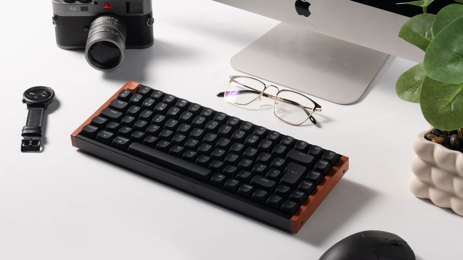Clavier magn&eacute;tique sans fil KeyChron K2 HE avec modes 2,4 GHz, Bluetooth 5.2 et USB-C