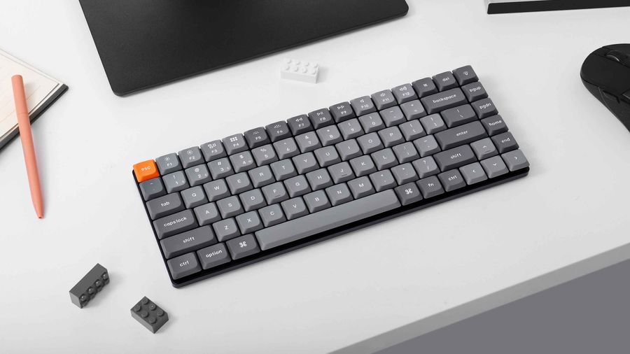 Clavier sans fil Keychron K3 Max avec connexions 2,4 GHz, Bluetooth 5.1 et USB-C.