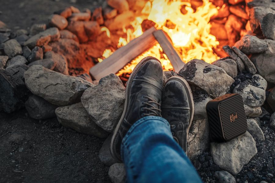 Mise en situation de l'enceinte Klipsch. Austin