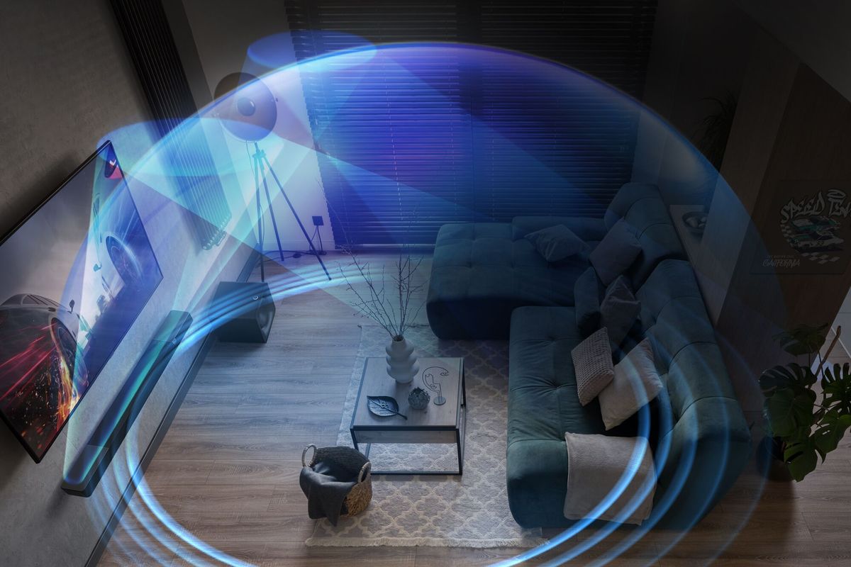 Barre de son avec surround 