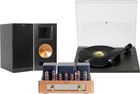 Klipsch RB-81 MKII (la paire) + Cayin MT-12N 6P1 + Rega Planar 1 Plus + NorStone W250 blanc (5 m)
