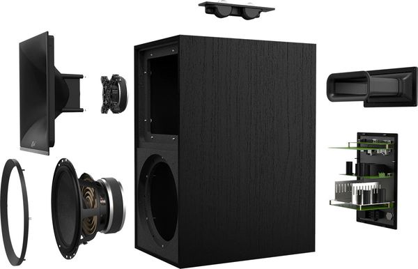 Klipsch The Nines Noir mat : Vue intérieure