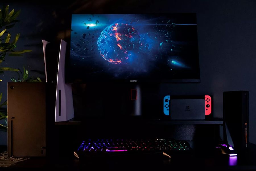 Écran gaming Konix Thanatos 28"