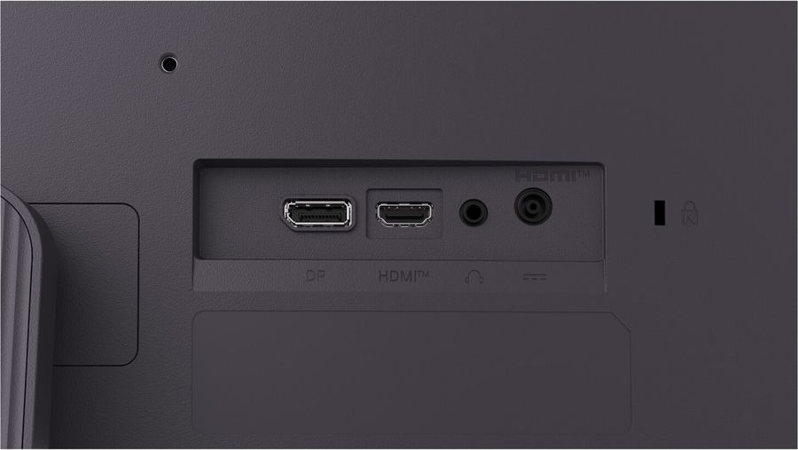 Écran gaming LG UltraGear 24G411A-B avec DisplayPort, HDMI et compatibilité LG Switch.