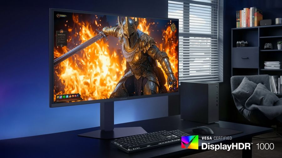 Moniteur gaming LG UltraGear Evo 27GM950B-B dot&eacute; d'un r&eacute;tro&eacute;clairage Hyper Mini LED et certifi&eacute; VESA DisplayHDR 1000.