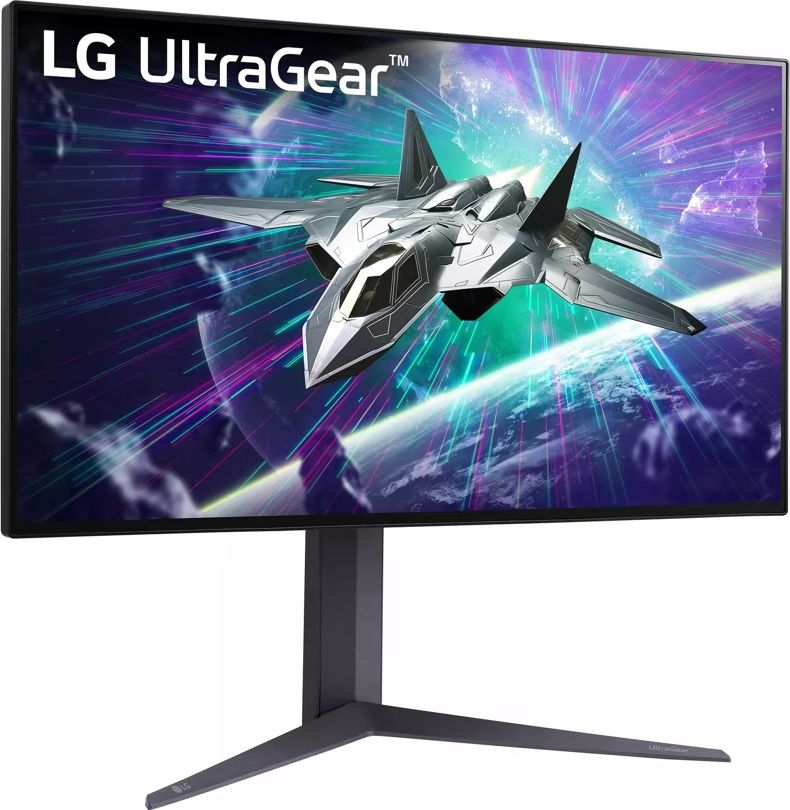 Le moniteur gaming LG UltraGear 27GR95UM-B dispose d'une dalle IPS UHD 4K.
