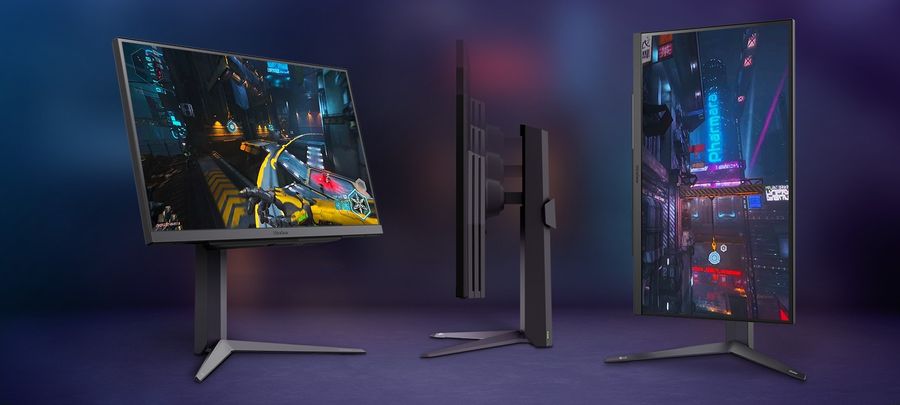 L'écran gaming LG UltraGear 27GS75Q-B peut être utilisé à la verticale, en mode portrait.