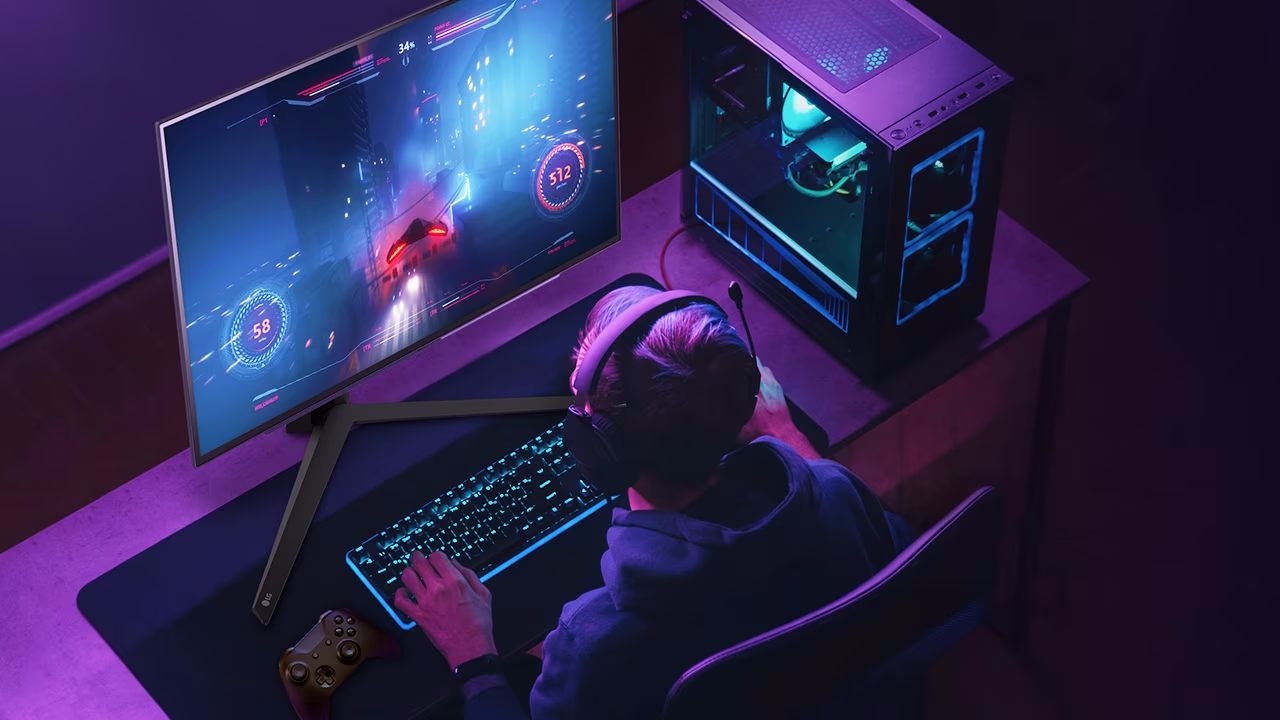 LG ゲーミング モニター UltraGear OLED 27GS95QE-B LG UltraGear OLED 27GS95QE-B - Écrans gaming