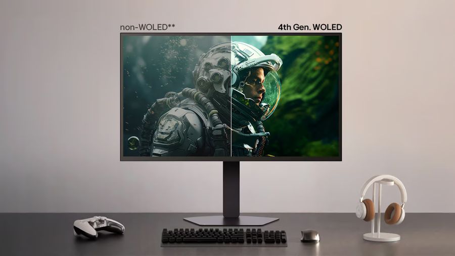 Moniteur gaming LG UltraGear OLED 27GX790B-B avec Dual Mode 540 Hz / 720 Hz et couverture DCI-P3 de 99,5 %