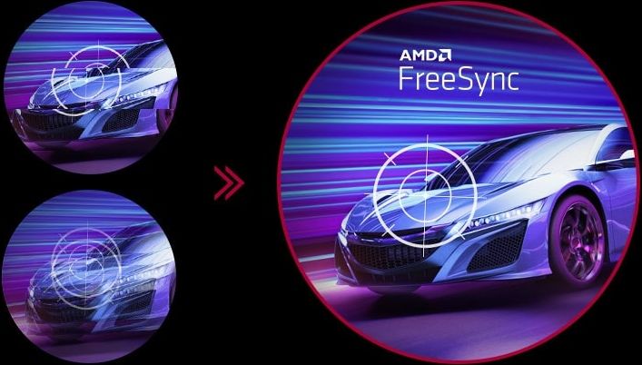 L'&eacute;cran gamer ultra large LG UltraWide 29WQ600-W prend en charge l'AMD FreeSync.