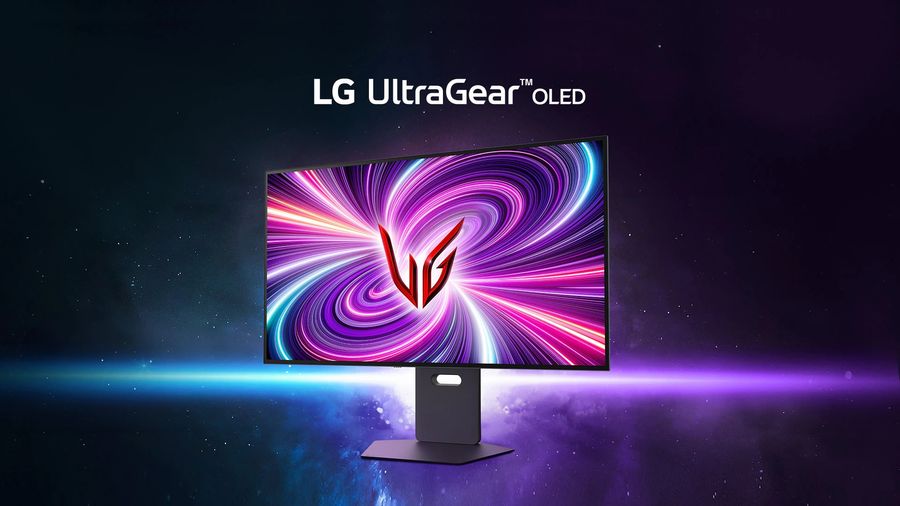 Écran de jeu LG UltraGear 32GX870A-B 32" OLED 4K avec luminosité jusqu’à 1300 cd/m² et fréquence variable jusqu’à 480 Hz.