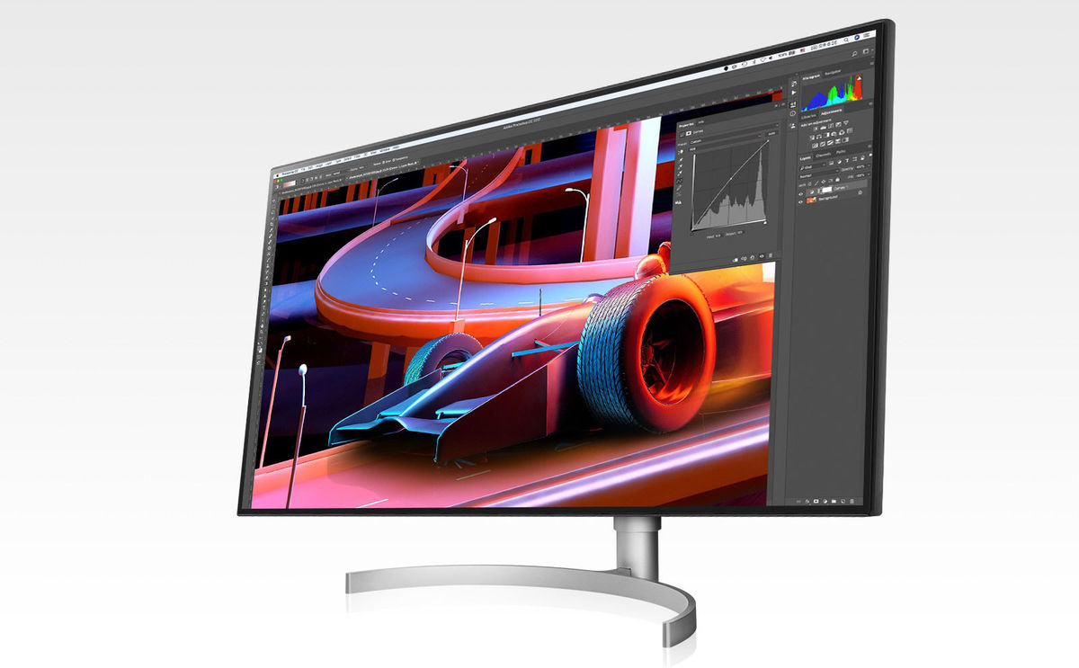 L'écran gamer LG 32UL950-W couvre 98% de l'espace colorimétrique DCI-P3. 98% de l'espace colorimétrique DCI-P3 est couvert par le moniteur gaming LG 32UL950-W.