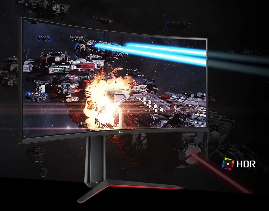 Le moniteur gamer ultrawide LG UltraGear 34GP63AP-B prend en charge le HDR10 et couvre 99 % de l'espace colorimétrique sRGB.