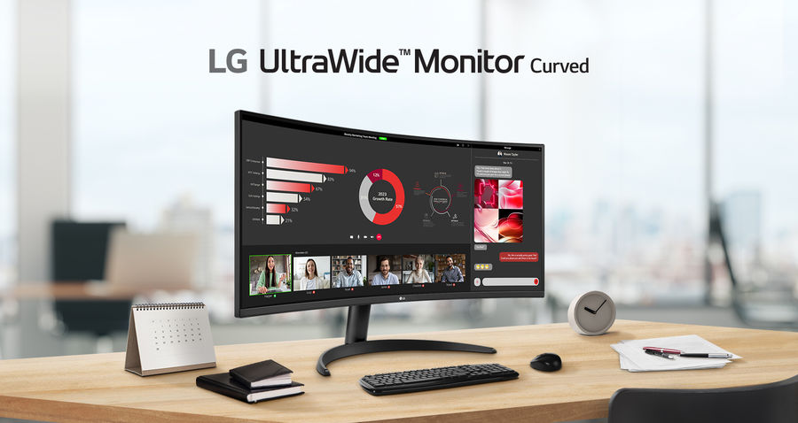 LG UltraWide 34WR50QC-B - Écrans De Bureau Et Professionnels